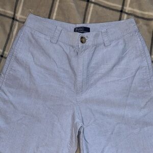 Polo by Ralph Lauren Boys blue chambray oxford pants
